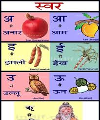 Hindi Swar With 5 Examples