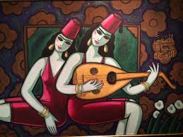 helmy el touny حلمي التوني معرض المغني حياة الروح arabian art arab artists art