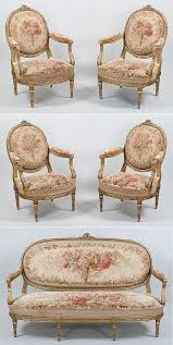 Buy Online View Images And See Past Prices For French Louis Xvi Style Carved Giltwood Five Pie Antique French Furniture Louis Xvi Style French Style Furniture
