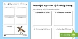 The booklet scripturally based rosary, ideal for individual study and prayer. The Luminous Mysteries Of The Holy Rosary Worksheet Twinkl
