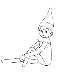 Narwhal emerges from the water to wish buddy a good christmas trip. Elf On The Shelf Coloring Sheets For Children Educative Printable Elf Coloring Elf Coloring Pages Elf On The Shelf Coloring Pages