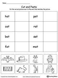In this early reading worksheet, your child draws circles around the word under each picture and then guesses what the word might mean based on the picture. At Word Family Match Picture With Word Word Family Worksheets Kindergarten Word Families Word Families