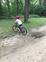 Turn left, cross the low concrete bridge, and drive to the trace ridge trailhead parking area at the (the trail's upper end is at the little pisgah tunnel on the blue ridge parkway, but there is no. Little Blue Trace Mountain Biking Trail Kansas City Mo