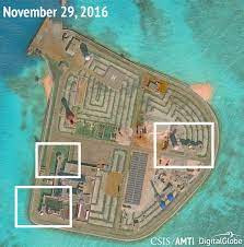 In the strategically important south china sea, beijing has built seven artificial islands following reef destruction in the spratly islands. South China Sea Artificial Islands Have Weapons Installed Report