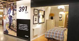 Ikea planning tools are here for your interior home and room design, plan for your living room, bedroom, work space, kitchen area and more with become an interior designer with ikea home planning programs. Photos See Inside Ikea Brooklyn S Tiny 391 Sq Ft Model Apartment