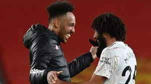 Arsenal Aubameyang Lauds Elneny Form As Com