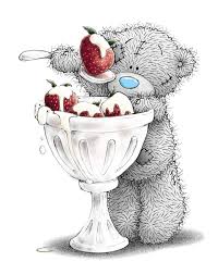 Cute Picture I Do Love Strawberries And Cream Tatty Teddy Teddy Pictures Teddy Images