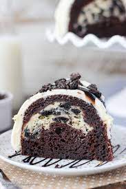 This Easy Chocolate Bundt Cake Recipe Is Perfect For Oreo Lovers Recipe Desserts Cheesecake Cake Recipes Cake Recipes