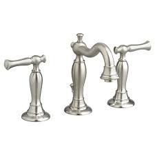 Meanwhile, the 8 inch faucet configuration or widespread faucets come in a set of three individual pieces. Quentin 2 Handle 8 Inch Widespread Bathroom Faucet American Standard