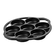 Get muffins hot out of the oven with a lovely crust when you use the cast iron muffin pan. Nonstick Bakeware Cast Iron Egg Pancake Muffin Pan Round Buy Cast Iron Muffin Pan Round Cast Iron Muffin Pan Pancake Pan Product On Alibaba Com