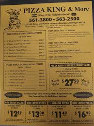 The hardworking spirit of the american tavern is at our core. Pizza King More Home Dearborn Michigan Menu Prices Restaurant Reviews Facebook