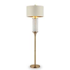 62 25 Traditional Metal Floor Lamp With Crystal Accents White Ore International In 2020 Floor Lamp Crystal Floor Lamp Beautiful Floor Lamps