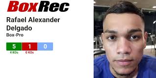 BoxRec: Rafael Alexander Delgado