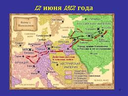 В 6 часов утра 12 (24) июня 1812 года авангард французских войск вошёл в российскую крепость ковно. Otechestvennaya Vojna 1812 Goda Online Presentation