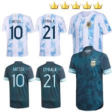 Argentina take on paraguay in their third copa america game on monday night hoping to take a decisive step towards the knockout stage. 2020 2021 Argentina Copa America Home Away Soccer Jersey 20 21 Messi Dybala Football Shirts Aguero Icardi Mascherano Camiseta De Futbol Black Yellow Buy At The Price Of 14 96 In Dhgate Com Imall Com