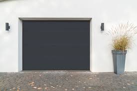 Porte de garage coulissante rail. Porte De Garage Coulissante Pvc Gris Au Meilleur Prix Leroy Merlin
