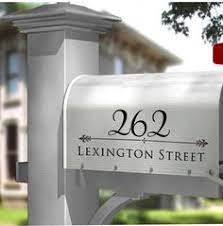 The mailbox only had the first two digits, out of a four digit house number, on it. 22 Mailbox Numbers Ideas Mailbox Mailbox Numbers Mailbox Decals