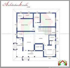 2000 Square Feet House Plan And Elevation Architecture Kerala Square House Plans Free House Plans My House Plans