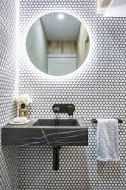Decide on the area of the sink and toilet. 75 Beautiful Powder Room With A Floating Vanity Pictures Ideas July 2021 Houzz