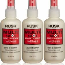 3 Pack Rusk W8less Multi 12 In 1 Miracle Leave In Conditioner Treatment 6 Oz Ebay