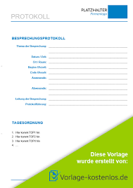 Vorlage regalprüfung protokoll written by jean paul. Besprechungsprotokoll Vorlage Kostenloser Vordruck Zum Download