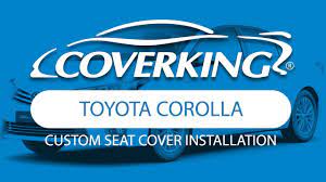 Custom seat covers for all toyota vehicles. How To Install 2014 2019 Toyota Corolla Custom Seat Covers Coverking Youtube