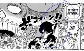 So onigashima has a big skull, it kinda looks like oars, but seems much much bigger. What Is This Massive Sword In Chapter 1006 Onepiece