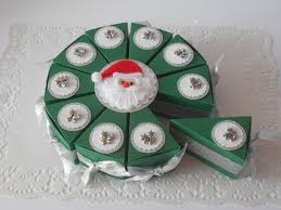 Boites Pour Chocolat De Noel En Forme De Gateau Christmas Cupcakes Etsy Box Cake