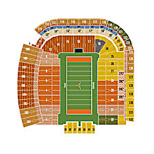 u texas stadium seating chart