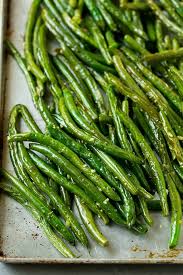 Oasted Green Beans Recipe Garlic Green Beans Easy Green Beans Greenbeans Garlic Vegetables Vegetaria Green Beans Green Bean Recipes Roasted Green Beans