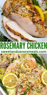 Rosemary Chicken Recipe Video Sweet And Savory Meals Recipe Easy Cooking Recipes Chicken Recipes Chicken Main Dish Recipes