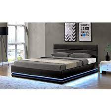 Zeichnet sich durch großartige eigenschaften: Bett Led Anastasia 160 X 200 Cm Schwarz