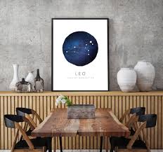 Star Map Wall Decor Constellation Print Wedding Gift Night Etsy In 2020 Constellation Art Map Wall Decor Zodiac Art