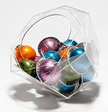 Maybe you would like to learn more about one of these? Verre Collection Hexagon Plexiglass Capsule Pod Holder Retailer And Arrange As Much As 40 Nespresso Vertuoli Pod Holder Nespresso Pod Holder Coffee Pod Holder