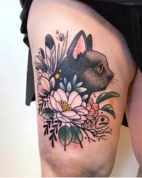 We did not find results for: Happy Cattatthursday Purrty Like A Flower We Are Huge Fans Of This Beautiful Black Cat Tattoo By Auduryrtattoo Tattoos Black Cat Tattoos Cool Tattoos