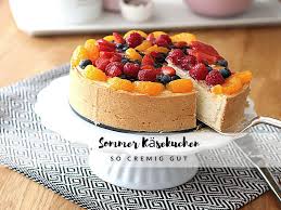 Castlemaker Sommer Kasekuchen Mit Obst So Cremig Und Fruchtig Castlemaker