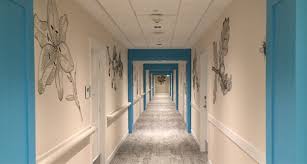 Super corridor upholds the dream residential plots and flats for spending the quality life with your the beautifully crafted designs make the hills vistaa unique from all other residential projects of. Levey Leader For Custom Decoration Of Corridor Walls In Multi Unit Residential Levey Wallcovering News