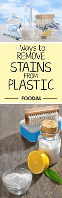 Jul 21, 2021 · dish soap and water may be effective at removing minor stains, as well. 11 Clever Ways To Remove Stains From Plastic Foodal