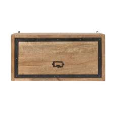 Plaque de porte rectangulaire, ovale ou de forme originale. Meuble Haut De Cuisine 1 Porte En Manguier Massif Melchior Maisons Du Monde