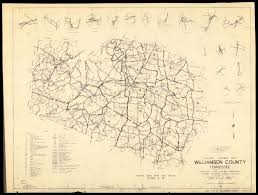 This map shows cities, towns, counties, main roads and secondary roads in tennessee. General Highway Map Williamson County Tennessee Maps At The Tennessee State Library And Archives Tennessee Virtual Archive