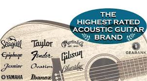 the top 11 best acoustic guitar brands gearank