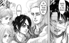Who does Levi care about the most, Hanji or Erwin?