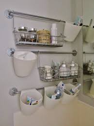 Bathroom Organization Using Ikea Bygel Rail System Banyo Duvar Kagidi Banyo Dekorasyon