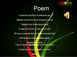 Bless One Love Rasta Man First Love Poems
