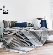 Shop for yellow bed sheets at dillard's. Melange Stripes Cotton Bed Sheet Blue With 2 Pillow Covers Thoppia