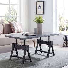 These will hold the glass above the current table surface. 7 Best Lift Top Coffee Tables That Convert To Desks Kitchn