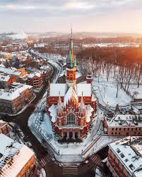 Church Of St Joseph Probably Best Church In Krakow Finally Beautiful Winter With Snow In This Fairytale City Krakow Poland Travel Krakow Poland Travel