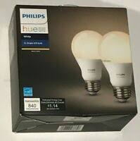 Shipped with usps priority mail. Philips Hue Branco A19 Unico Regulavel Lampada Led 800 Lumens Ebay