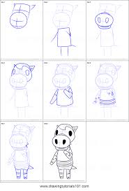 How To Draw Papi From Animal Crossing Printable Drawing Sheet By Drawingtutorials101 Com Animal Crossing Drawing Sheet Animal Crossing Characters