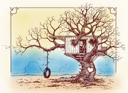 21 Tree Drawing Painting Love By Jeraltidwell Daily Inspiration Tree Painting Tree Art Painting